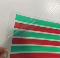 3 cartes de lecture rouge et verte pour l'amblyopie visuelle, le strabisme, l'amblyopie visuelle, le strabisme, carte d'entraînement à la désinhibition
