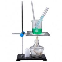 Kit d'expériences scientifiques de haute qualité, bécher, fiole conique et fournitures de laboratoire