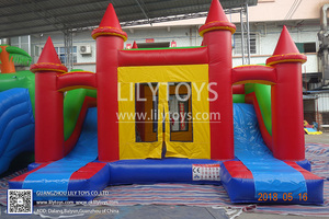 2020 popular niños <span class=keywords><strong>cerrado</strong></span> trampolín <span class=keywords><strong>inflable</strong></span> sección castillos inflables con los precios - Product Image 2