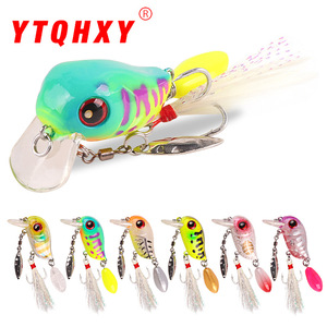 Señuelo de pesca de fondo con plumas y anzuelo triple para lubina, 8g 6g, para spinning y spinning con pluma, para pesca transfronteriza - Product Image 3