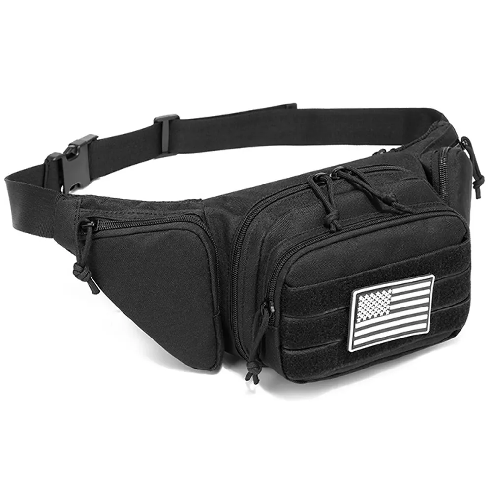 Outdoor Camping Sport Chest Pouch Concealed Carry Fanny Pack Tactical Waist Bag