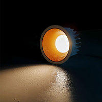 Spots encastrés étanches IP65 de haute qualité, dimmables Dali, luminaires LED pour éclairage commercial