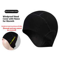 Gorro de Invierno de Poliéster Térmico con Protección UV, Cortavientos, Transpirable, Elástico y Ligero, para Ciclismo