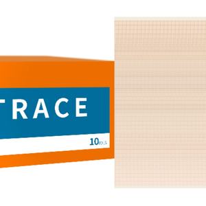 กระดาษพิมพ์ ECG แบบกำหนดเอง FOISON ขนาด 110 มม. x 18 ม. ความละเอียดสูง สำหรับพิมพ์แผนภูมิบันทึกทางการแพทย์ EKG 12 ช่อง แบบม้วน สำหรับโทรศัพท์ - Product Image 3