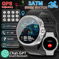 Montre connectée classique HD8C 2025 unisexe, étanche 3ATM, bracelet en gel de silice, écran AMOELD IPS, suivi d'activité, mode sport, montre connectée