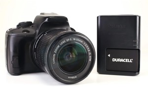 Appareil photo reflex numérique HFT professionnel <span class=keywords><strong>EOS</strong></span> <span class=keywords><strong>100D</strong></span> avec objectif EF-S 18-55mm STM, kit DSLR APS-C, vidéo Full HD 1080P, carte SD - Product Image 2