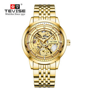 Montre-bracelet mécanique automatique Tevise 874J en acier inoxydable, marque originale, montre-bracelet de luxe étanche pour hommes, Relojes Montre - Product Image 1