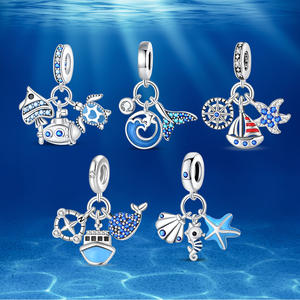 <strong>2025</strong> Fashion Pendants &amp; <strong>Charms</strong> Jewelry Pendants Luxury Beaded Bracelet Designer <strong>Charm</strong> for Jewelry Making Accessories Wholesale - Product Image 1