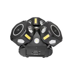 Nouvelles Lumières de Scène Stroboscopiques à Faisceau Laser à Motif <span class=keywords><strong>Petit</strong></span> Tigre, à Double, Triple ou Quadruple Têtes, Projecteurs LED Mobiles 4-en-1 pour DJ - Product Image 4