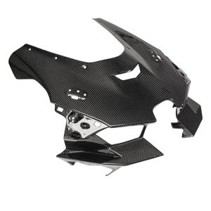 Pieza de motocicleta de carenado de Nariz de fibra de carbono para <span class=keywords><strong>Kawasaki</strong></span> <span class=keywords><strong>ZX10</strong></span> 2021 + - Product Image 2