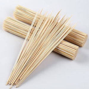 Newell dài xoắn <span class=keywords><strong>Marshmallow</strong></span> thanh rang xiên que tre thêm dài 40cm Vòng xiên thịt nướng thanh tre - Product Image 6