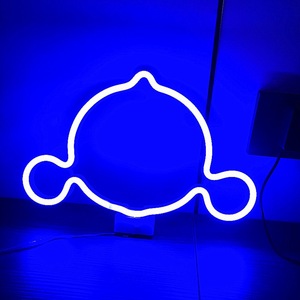 Letrero <span class=keywords><strong>de</strong></span> neón Led con luz trasera Genius Football Basketball Star Hand Hello para fiesta, decoración <span class=keywords><strong>de</strong></span> boda, regalo <span class=keywords><strong>de</strong></span> Navidad, Animal <span class=keywords><strong>de</strong></span> juguete para niños - Product Image 3