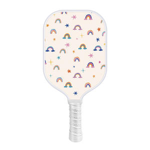 Pala <span class=keywords><strong>de</strong></span> <span class=keywords><strong>Pickleball</strong></span> Personalizada <span class=keywords><strong>de</strong></span> Fibra <span class=keywords><strong>de</strong></span> Carbono y Fibra <span class=keywords><strong>de</strong></span> Vidrio para Niños, 14 mm, Aprobada por la USAPA, Alta Calidad y Durabilidad - Product Image 5