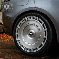 Jantes forgées Viaol 5x112 5x120 22 24 pouces en argent brossé, adaptées aux Rolls-Royce Cullinan, Range Rover, SUV de luxe grand format