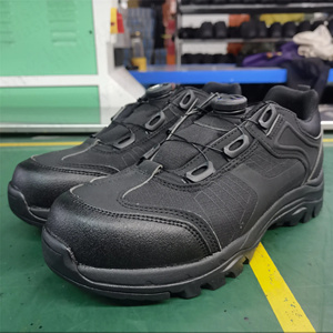 LXG, <span class=keywords><strong>Botas</strong></span> de Combate Hua Singh Verdes/Gris/Negras Populares de Papúa Nueva Guinea con Diseño de Cordones Dentados y Bloqueo para Senderismo, Modelo HSM340 - Product Image 5