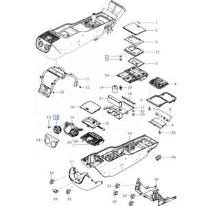ตะแกรงระบายความร้อน3Y0819203แอร์สำหรับ Bentley Mulsanne ของแท้ใช้ตะแกรงย่างแบบ<span class=keywords><strong>มือ</strong></span><span class=keywords><strong>สอง</strong></span> - Product Image 4