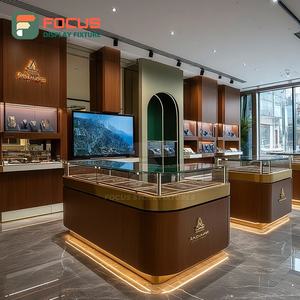 Sistema de Exhibición de Joyería Moderno, Vitrina Metálica para Tienda Comercial, Mueble para Joyería - Product Image 3