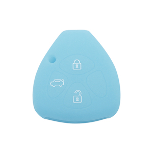 Étui de protection <span class=keywords><strong>accessoires</strong></span> de clé de voiture Smart 3 boutons couverture de clé de voiture en Silicone - Product Image 3