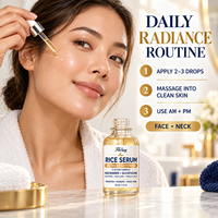 Sérum éclaircissant pour le visage au glutathion, à l'acide ursolique, au collagène et à la vitamine C pour un teint uniforme et une peau raffermie