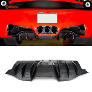 Diffuseur arrière de voiture en fibre de carbone sèche de style OEM à prix raisonnable pour Ferrari 458 - Product Image 1