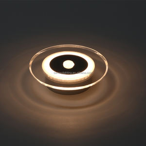 Rundes Nachtlicht an der Wand Magnetisch Einfache Installation Sensor Bewegung Drahtlos Typ C DC 5V USB Wiederauf ladbare intelligente Wand leuchte - Product Image 1