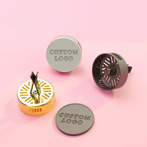 Ambientador con Clip de ventilación de perfume de aluminio con difusor de logotipo personalizado de varios estilos 2025 - Product Image 5