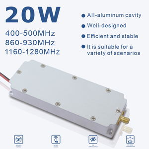 Tốt nhất bán 20W 400MHz 930MHz 40dbm điện chống FPV điều chế kỹ thuật số Lora mô-đun cho Drone hệ thống phòng thủ UAV RF lá chắn sản phẩm - Product Image 2