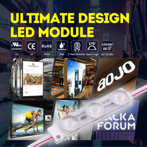 Diskon besar modul <span class=keywords><strong>Led</strong></span> cahaya IP68 tahan air DC12V 3 Leds 2835 <span class=keywords><strong>LED</strong></span> modul