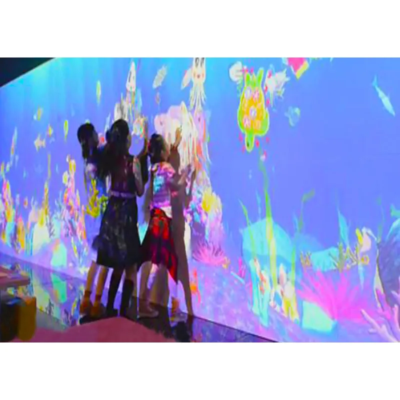 fantastic 3d Ar Interactive Wall Projection Games Augmented Reality projection for kids indoor playground or shopping mall