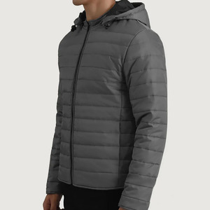 Fabricante de Ropa de Invierno, Chaqueta Acolchada para Hombre, Ligera, Informal, con Logotipo Personalizado - Product Image 5