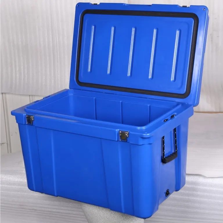 Large Capacity Glaciere Rotomoled Cooler Portable Outdoor Ice Chest Cooler Box Set