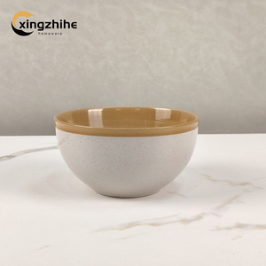 <span class=keywords><strong>Set</strong></span> Perlengkapan Makan Stoneware Mewah Gaya Nordic Barat, Lapisan Kuning Matt, Keramik Rumah Tangga, Aman untuk Mesin Cuci Piring, Ramah Lingkungan - Product Image 4