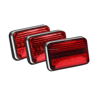 Nueva Luz Perimetral LED de 7 Pulgadas para Ambulancia, Lámpara de Advertencia para Vehículos con Función de Sincronización L1812 con Cubierta Transparente o de Color
