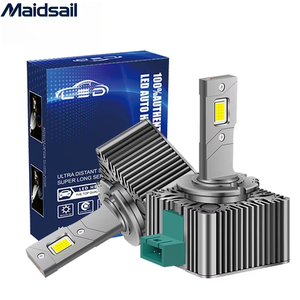 ไฟหน้ารถยนต์ Maidsail รุ่น D1S LED แบบปรับแต่งได้ ความสว่างสูงพิเศษ 55W ประสิทธิภาพสูง ทดแทนหลอดซีนอน พร้อมอุณหภูมิสี 6500K - Product Image 1
