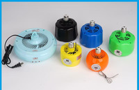 Lampe chauffante à contrôle de température automatique intelligent avec télécommande pour l'élevage de volailles, poulets, canards, utilisation à la ferme