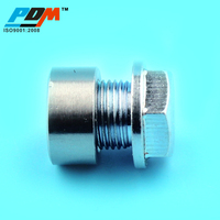 Capuchon de douille et bouchon en acier inoxydable haute résistance P1 P2 S3 pour capteur d'oxygène O2, entretoise de capteur d'oxygène O2 M18*1.5