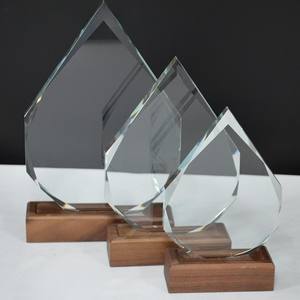 Cadre photo personnalisé en cristal rond en forme de cœur, impression UV <span class=keywords><strong>2D</strong></span>, images en verre, cadeaux pas chers pour mariage, anniversaire - Product Image 2