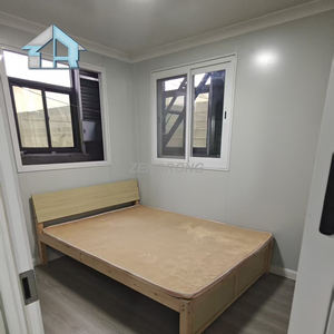 20-футовый расширяемый стальной контейнерный дом с 2 спальнями, дышащая конструкция, современный стиль, сборная конструкция, туалет в комплекте - Product Image 3