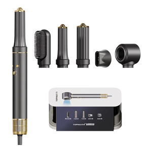 Cepillo Secador de Pelo con Secador Iónico Negativo de Alta Velocidad de 110 000 RPM, Plancha Automática, Secador de Pelo 6 en 1 con Aire Caliente - Product Image 1