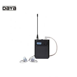 Blanco PSM300 Sistema de monitor en la oreja Micrófono inalámbrico clásico 2 canales 125DB UHF Vocal Stage Performance Dayators Metal - Product Image 5