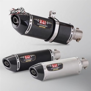 Nuevo escape universal de acero inoxidable YCC para motocicleta, modificación para Yamaha Gy6 Yoshimura 51MM Tank 200 Efi Scooter <span class=keywords><strong>Cuma</strong></span> 200cc - Product Image 4
