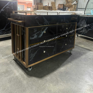 Nuovo arrivo banconi buffet mobili <span class=keywords><strong>per</strong></span> la ristorazione all'aperto dal vivo stazione di cottura tavolo da buffet portatile - Product Image 3