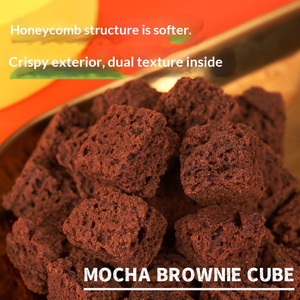 タイ産ブルーノマシュマロブラウニー60gクリスプバッグスナックフレッシュオレンジモカチョコレートキューブレッド - Product Image 4