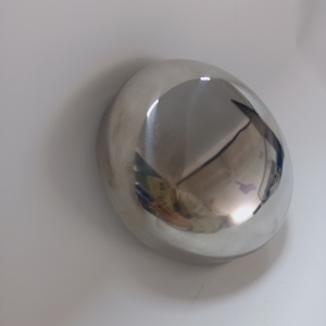 Thép không gỉ End Cap cho vòng đeo tay phẳng ống tua 304 dây kết thúc đánh bóng End mũ - Product Image 2