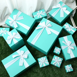 Bán Buôn Biểu Tượng Tùy Chỉnh Đồ Trang Sức Mỹ Phẩm Hộp Giấy Cam Bao Bì Quà Tặng Hộp Giấy Với Bow - Product Image 2