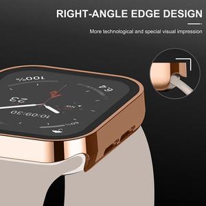 Boîtier étanche pour <span class=keywords><strong>Apple</strong></span> <span class=keywords><strong>Watch</strong></span> 7 8, 45mm, 41mm, 44mm, <span class=keywords><strong>40mm</strong></span>, couvercle de protection d'écran, bord droit, pare-chocs iWatch 4 5 <span class=keywords><strong>SE</strong></span> 6, accessoires - Product Image 5