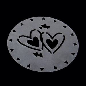 Pochoirs de cuisine pour pâtisserie de mariage, 4 pièces/lot, accessoires de cuisine, pochoirs pour gâteaux, Art, moule d'impression d'<span class=keywords><strong>anniversaire</strong></span>, décoration - Product Image 4