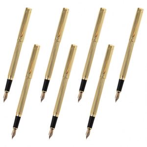 Stylo plume professionnel en gros pour bureau, étudiants, pratique de la calligraphie, stylo publicitaire personnalisé avec logo, cadeau promotionnel - Product Image 1