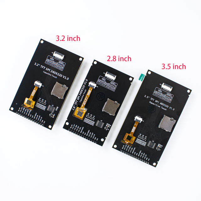 Capacitive Touch Screen 2.8 /3.2 /3.5 inch 240x320 IPS SPI Serial ILI9341V ST7796U Driver LCD Display Module for Arduino ESP32