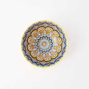 5.5-inch bohemia-phong cách gốm trộn bát tùy chỉnh mì Ramen bát đặt cho khách sạn nhà bên sử dụng mới lạ mộc mạc foodware - Product Image 3